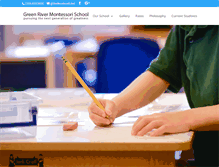 Tablet Screenshot of grmontessori.com